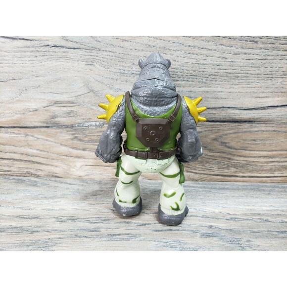 TMNT Rocksteady Figure 5.5” Teenage Mutant Ninja Turtles Viacom Playmates 2014 - Picture 6 of 9